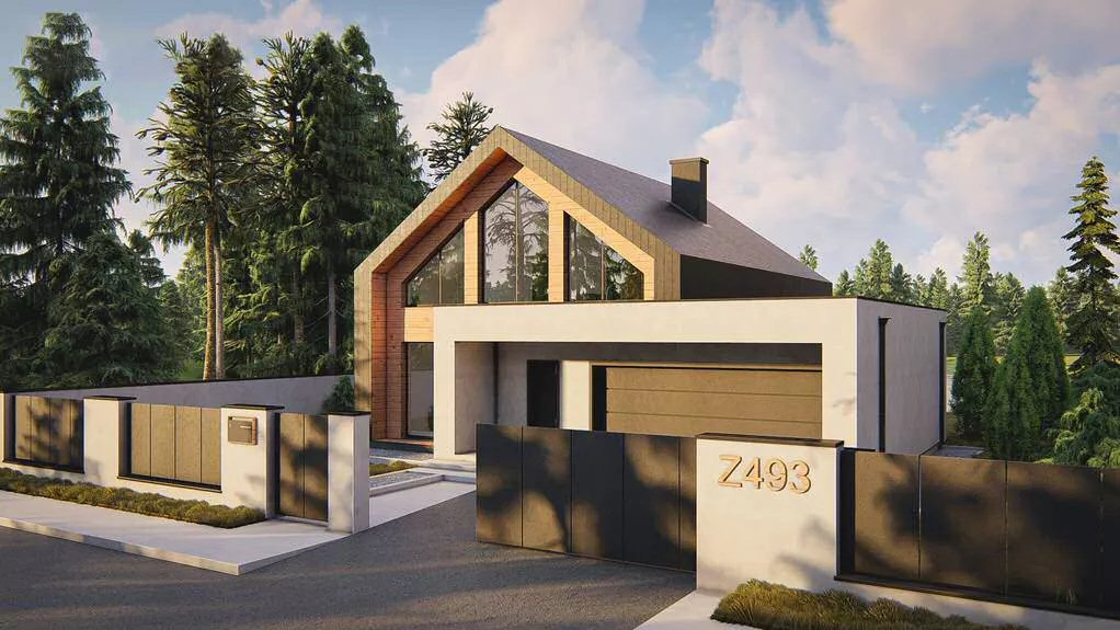 DNIPROBUD \ Проект будинку Z493