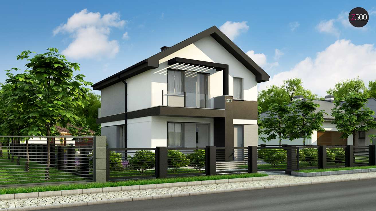 DNIPROBUD \ Проект будинку Z372 PK