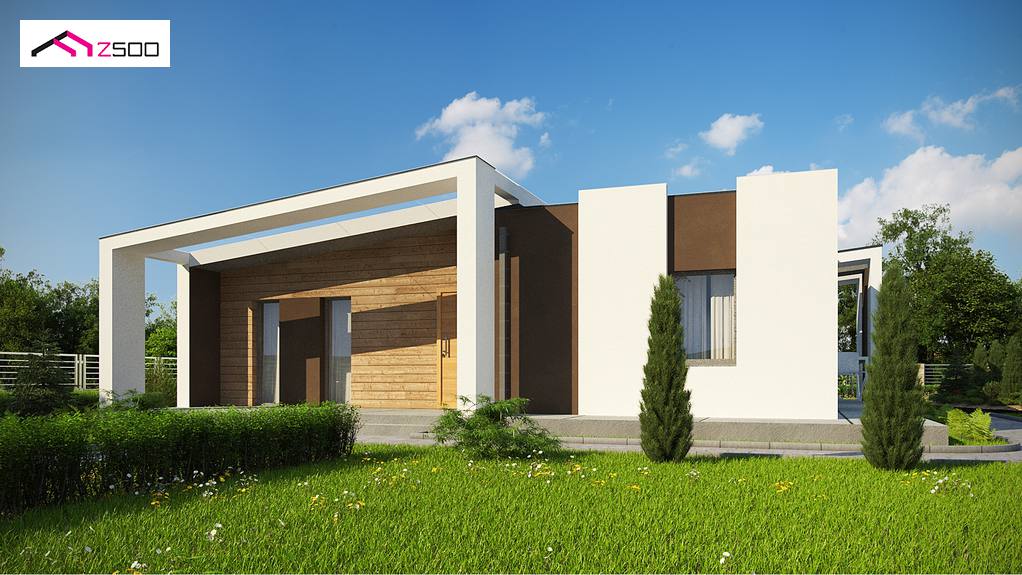 DNIPROBUD \ Проект будинку ZX57 +