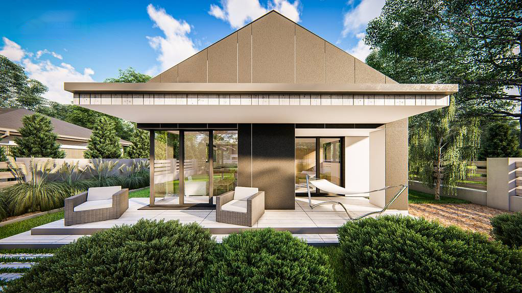 DNIPROBUD \ Проект будинку Z498