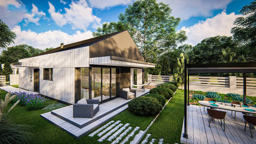 DNIPROBUD \ Проект будинку Z498