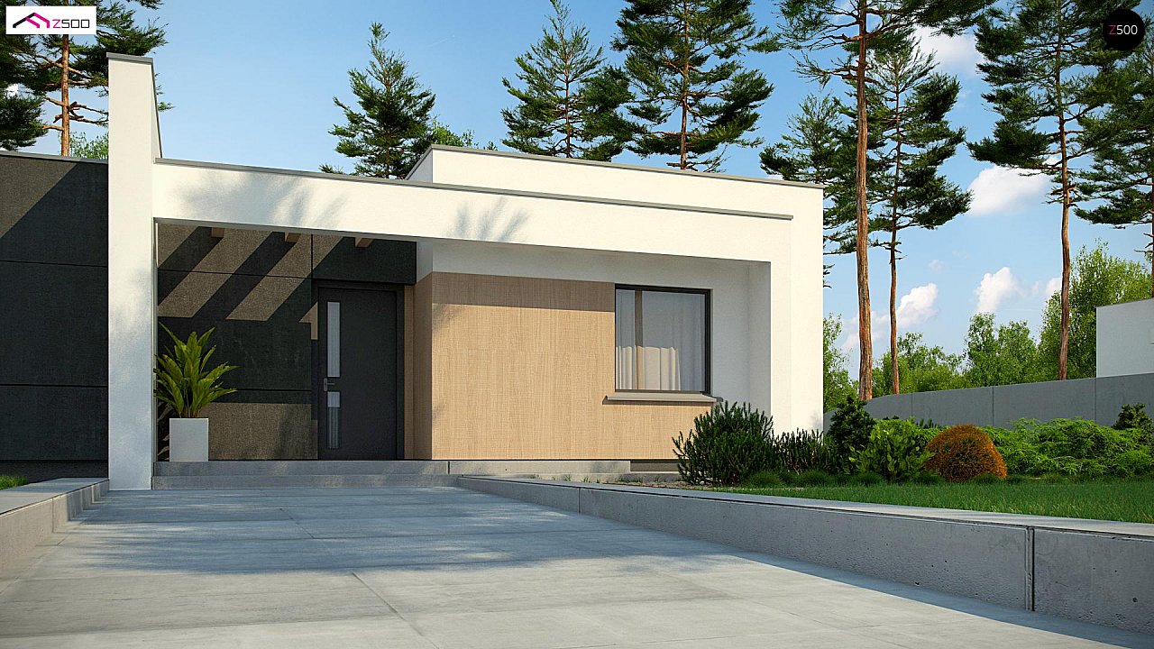 DNIPROBUD \ Проект будинку ZX77 D