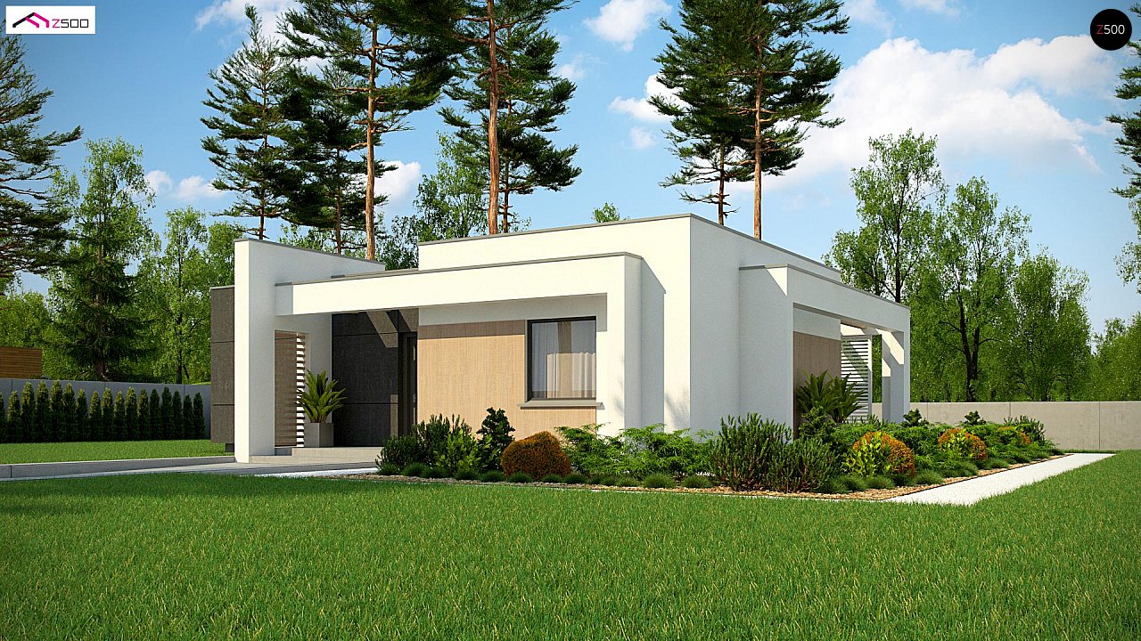 DNIPROBUD \ Проект будинку ZX77 D