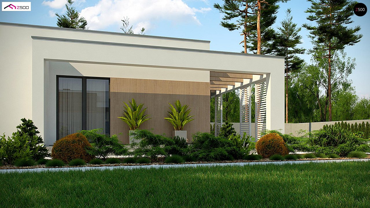 DNIPROBUD \ Проект будинку ZX77 D